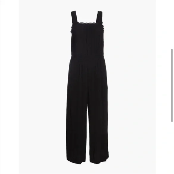 Madewell Smocked Tank Jumpsuit - Picture 4 of 11